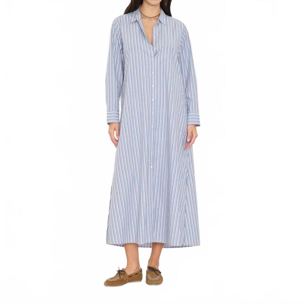 NEW XIRENA boden dress in blue cedar